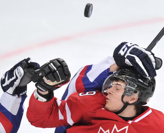 World Junior Ice Hockey Championships. Canada vs. Slovakia