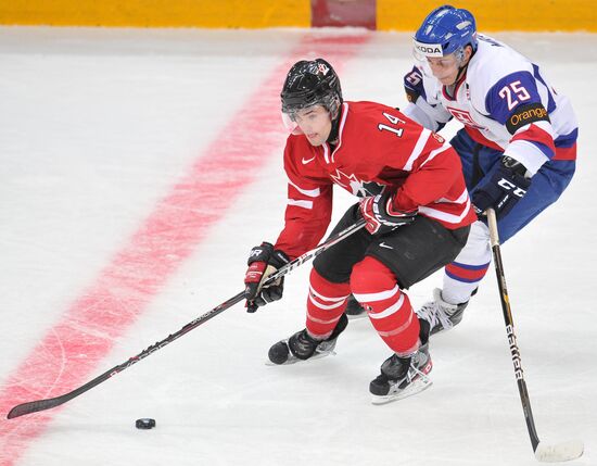 World Junior Ice Hockey Championships. Canada vs. Slovakia