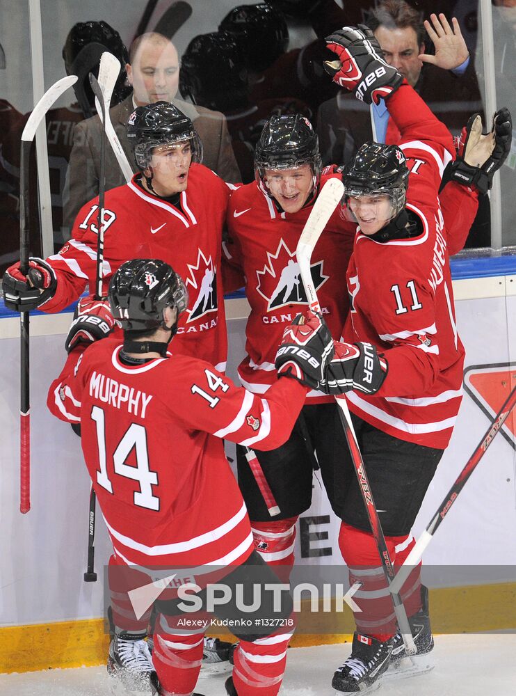 World Junior Ice Hockey Championships. Canada vs. Slovakia
