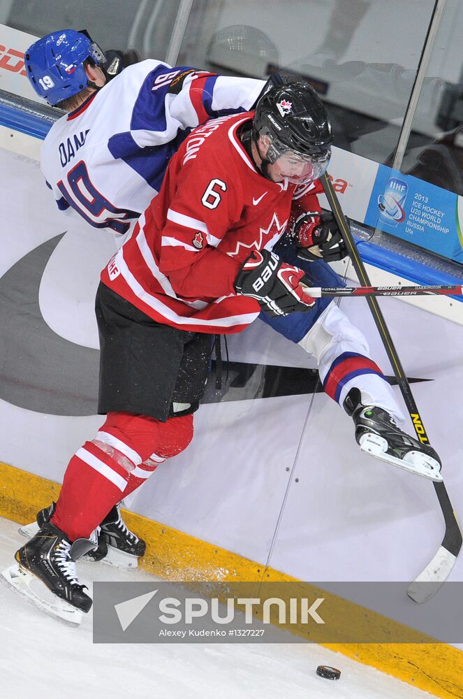 World Junior Ice Hockey Championships. Canada vs. Slovakia