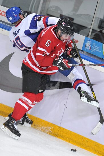 World Junior Ice Hockey Championships. Canada vs. Slovakia