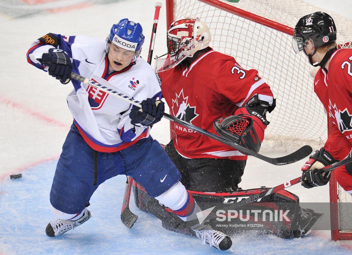 World Junior Ice Hockey Championships. Canada vs. Slovakia