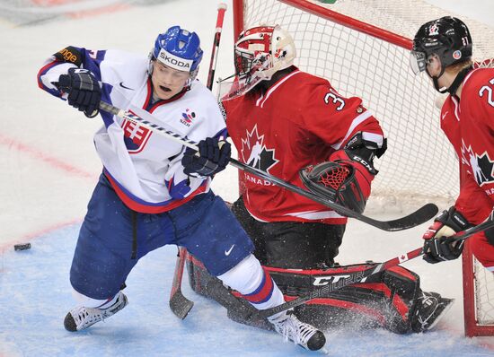World Junior Ice Hockey Championships. Canada vs. Slovakia