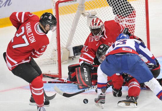World Junior Ice Hockey Championships. Canada vs. Slovakia