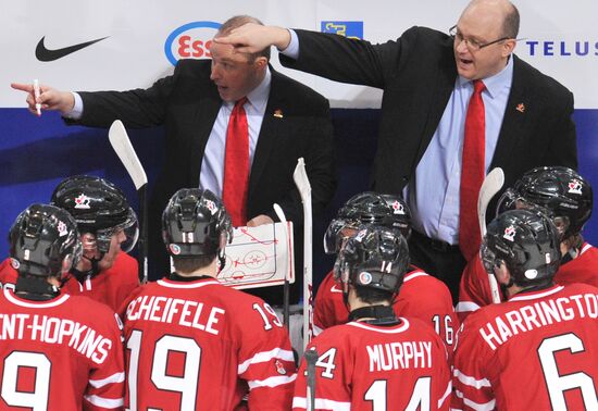World Junior Ice Hockey Championships. Canada vs. Slovakia