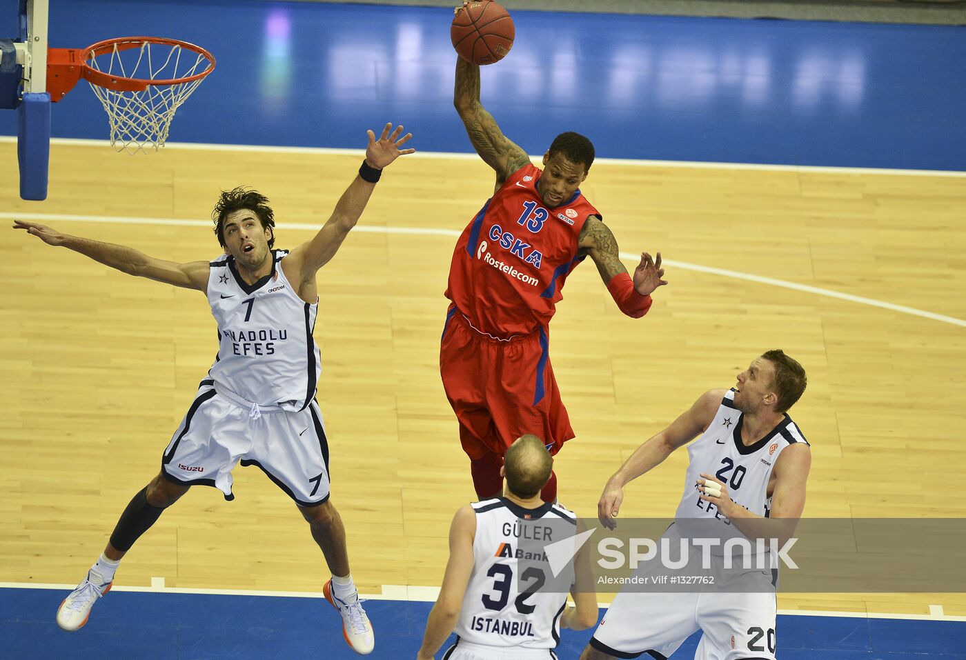 Basketball. Euroleague. CSKA vs. Anadolu Efes