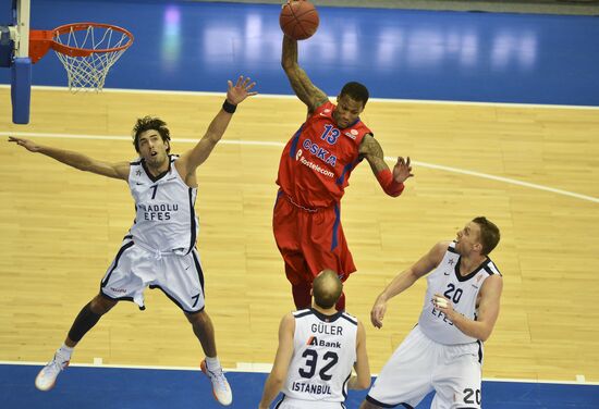 Basketball. Euroleague. CSKA vs. Anadolu Efes