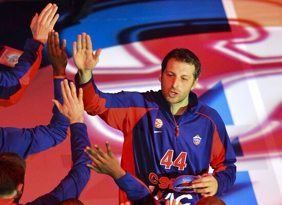 Basketball. Euroleague. CSKA vs. Anadolu Efes