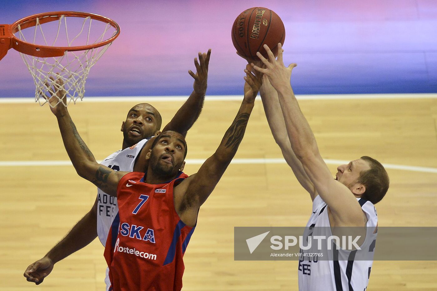 Basketball. Euroleague. CSKA vs. Anadolu Efes