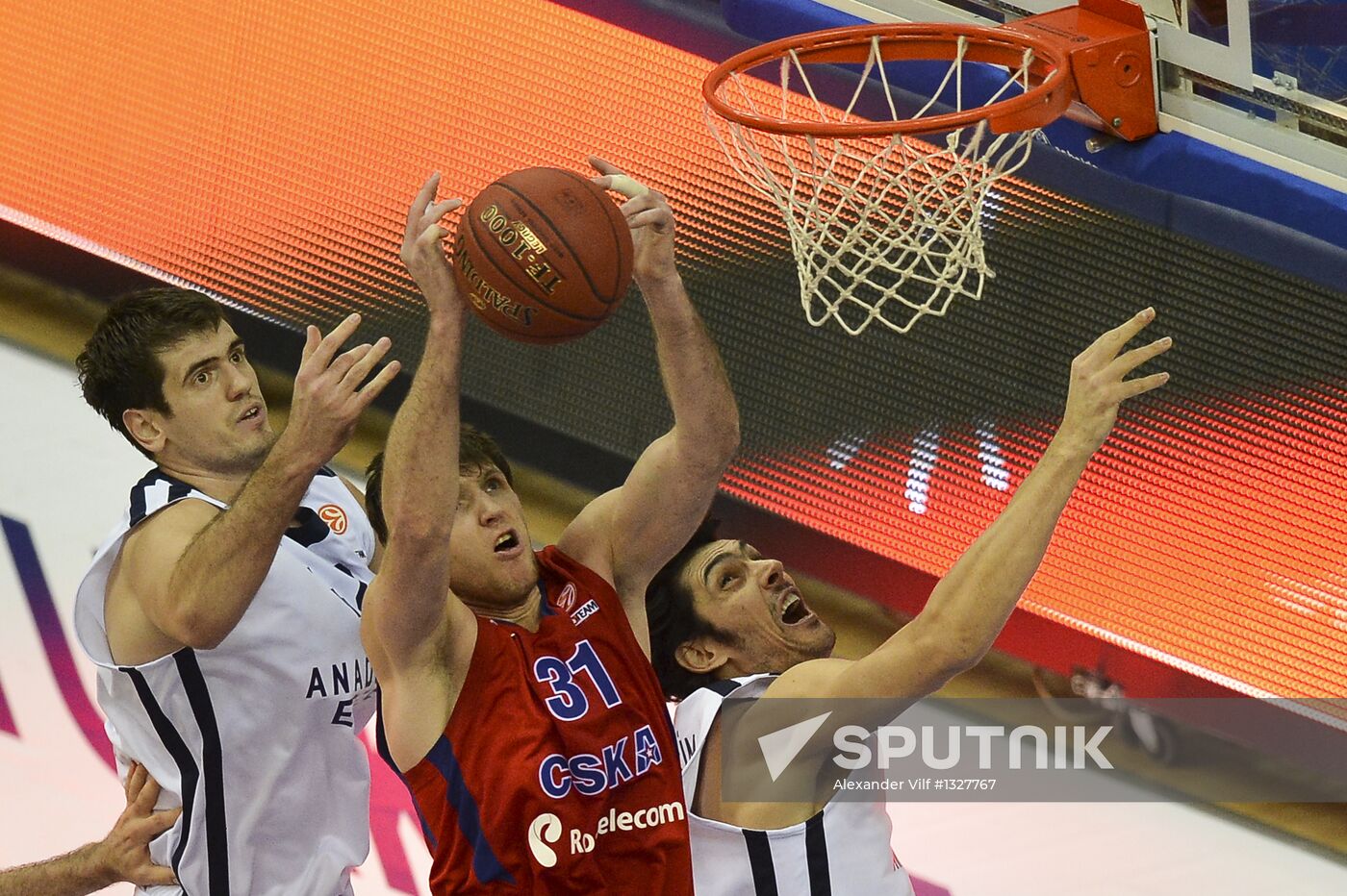 Basketball. Euroleague. CSKA vs. Anadolu Efes