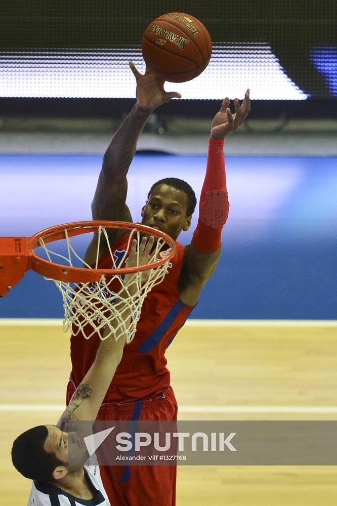 Basketball. Euroleague. CSKA vs. Anadolu Efes