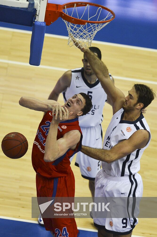 Basketball. Euroleague. CSKA vs. Anadolu Efes