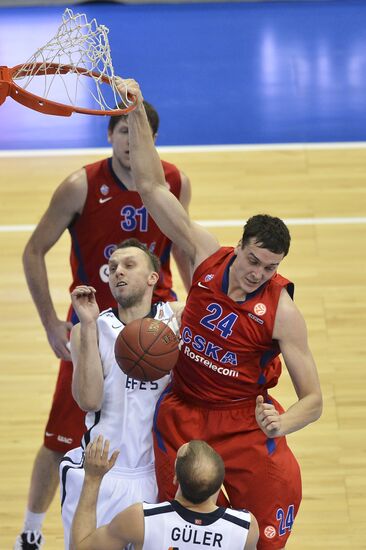 Basketball. Euroleague. CSKA vs. Anadolu Efes