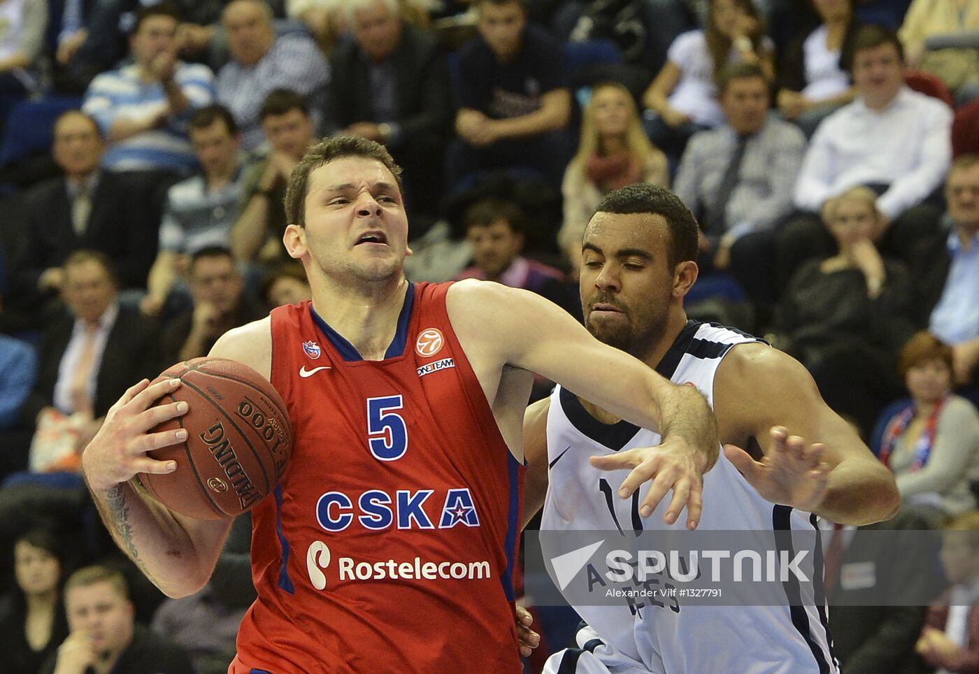 Basketball. Euroleague. CSKA vs. Anadolu Efes