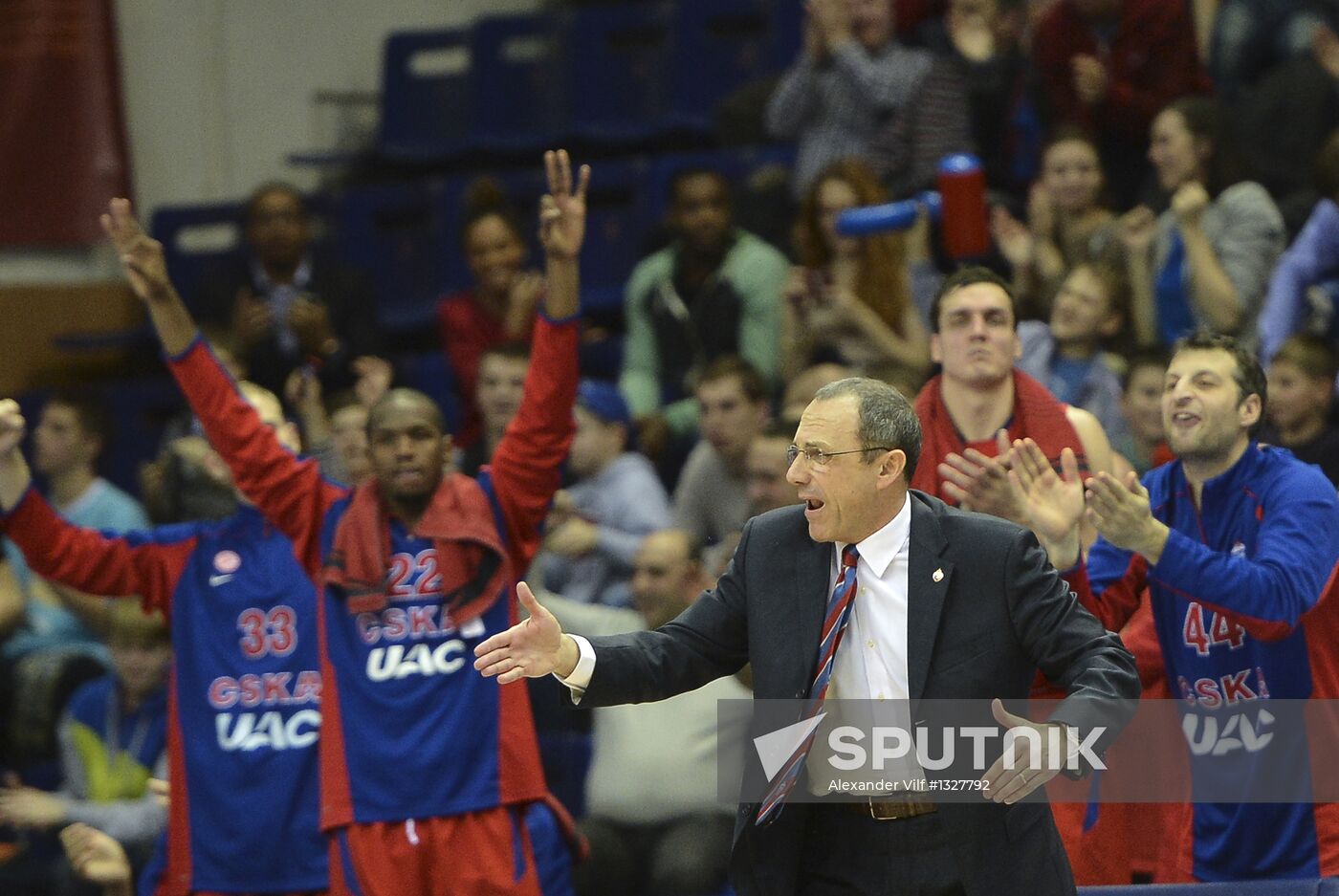 Basketball. Euroleague. CSKA vs. Anadolu Efes