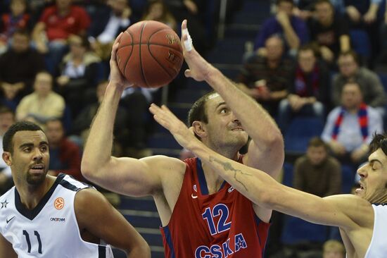 Basketball. Euroleague. CSKA vs. Anadolu Efes