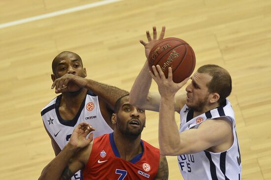 Basketball. Euroleague. CSKA vs. Anadolu Efes