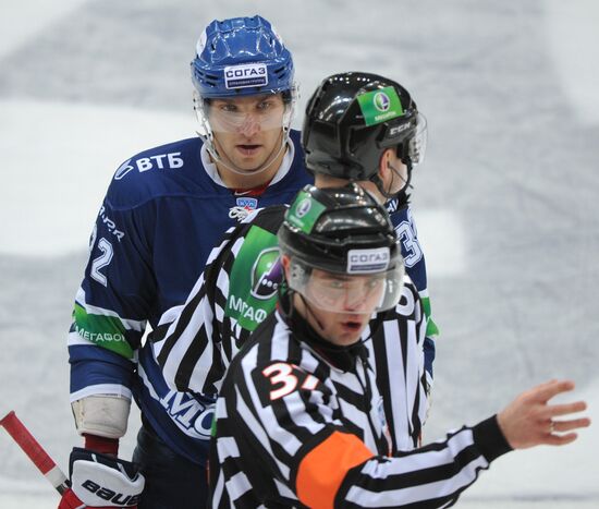 Ice hockey. KHL. Dynamo Moscow vs. CSKA