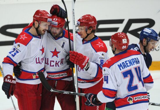 Ice hockey. KHL. Dynamo Moscow vs. CSKA