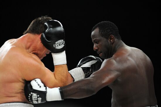 Boxing. Bout between Oleg Maskayev and Owen Beck