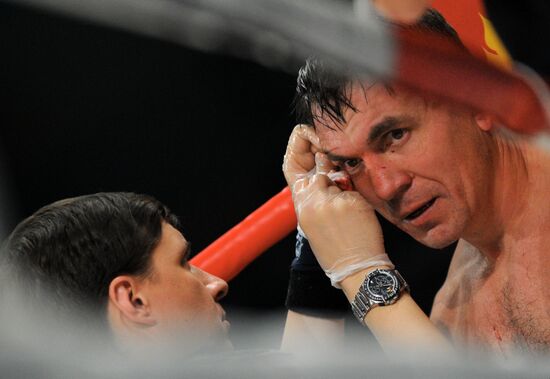 Boxing. Bout between Oleg Maskayev and Owen Beck