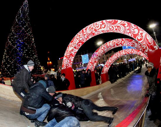 New Year celebrations in Vladivostok