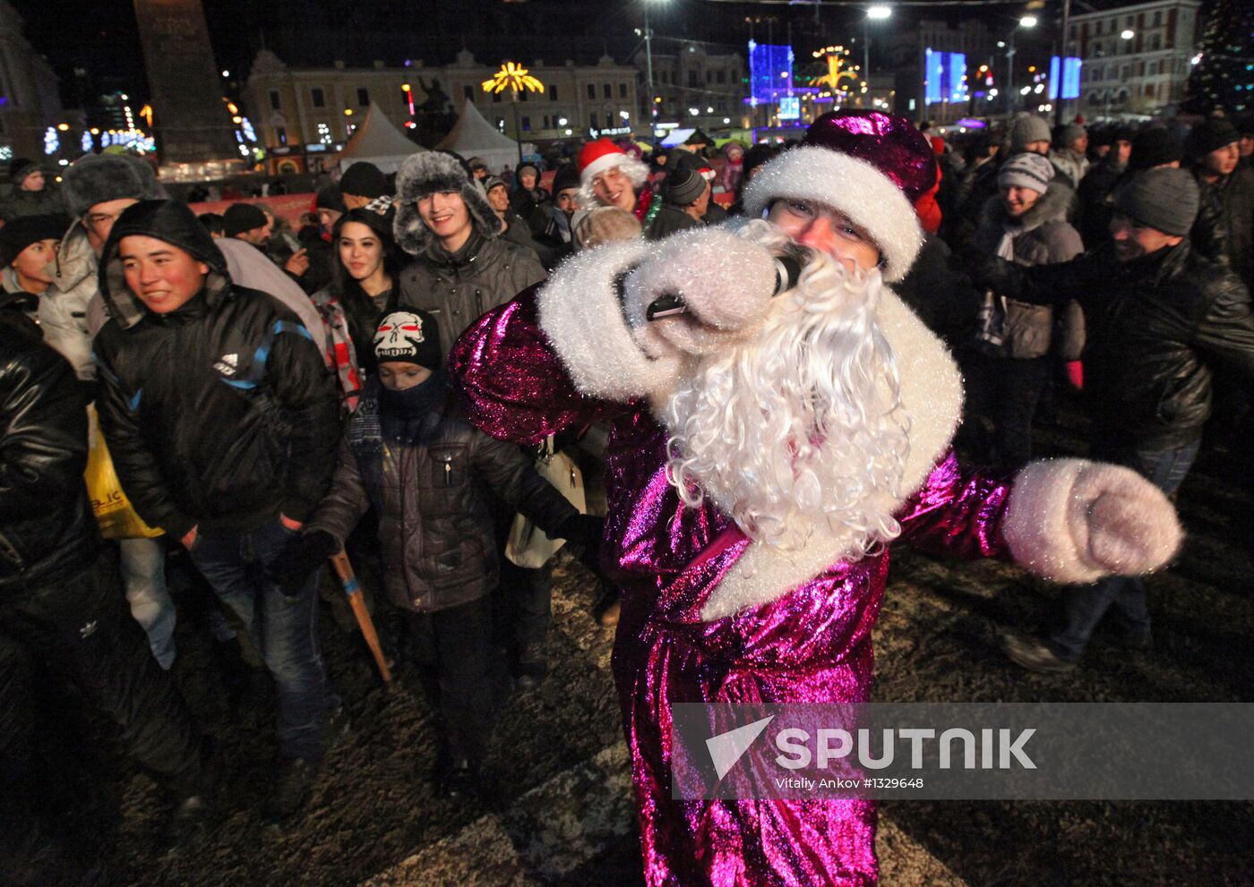 New Year celebrations in Vladivostok