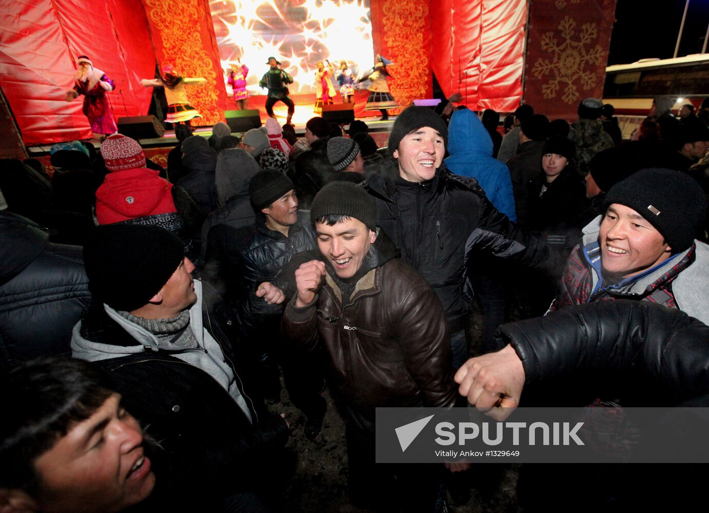 New Year celebrations in Vladivostok