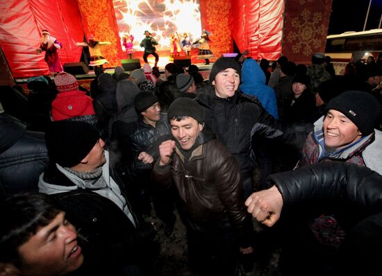 New Year celebrations in Vladivostok