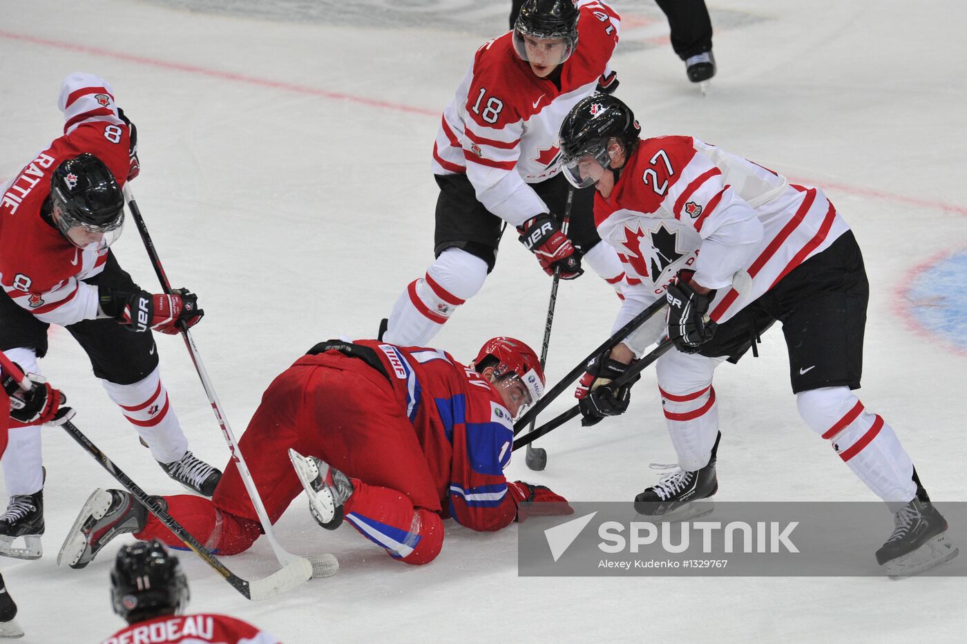 Hockey Youth World Championship. Russia - Canada