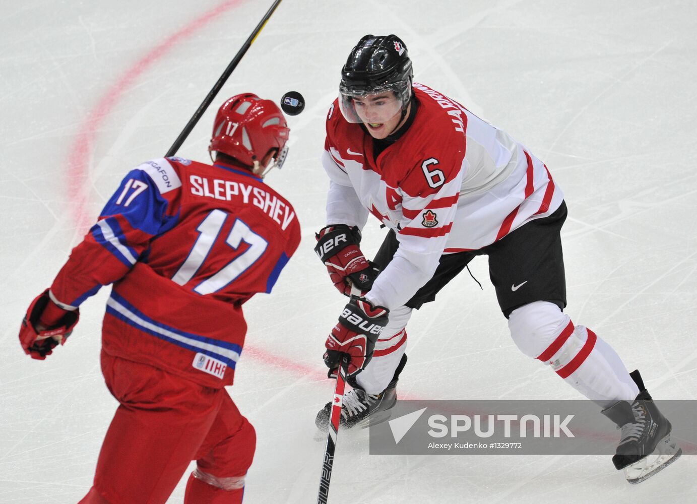 Hockey Youth World Championship. Russia - Canada