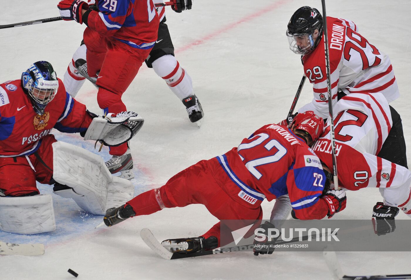 Hockey Youth World Championship. Russia - Canada