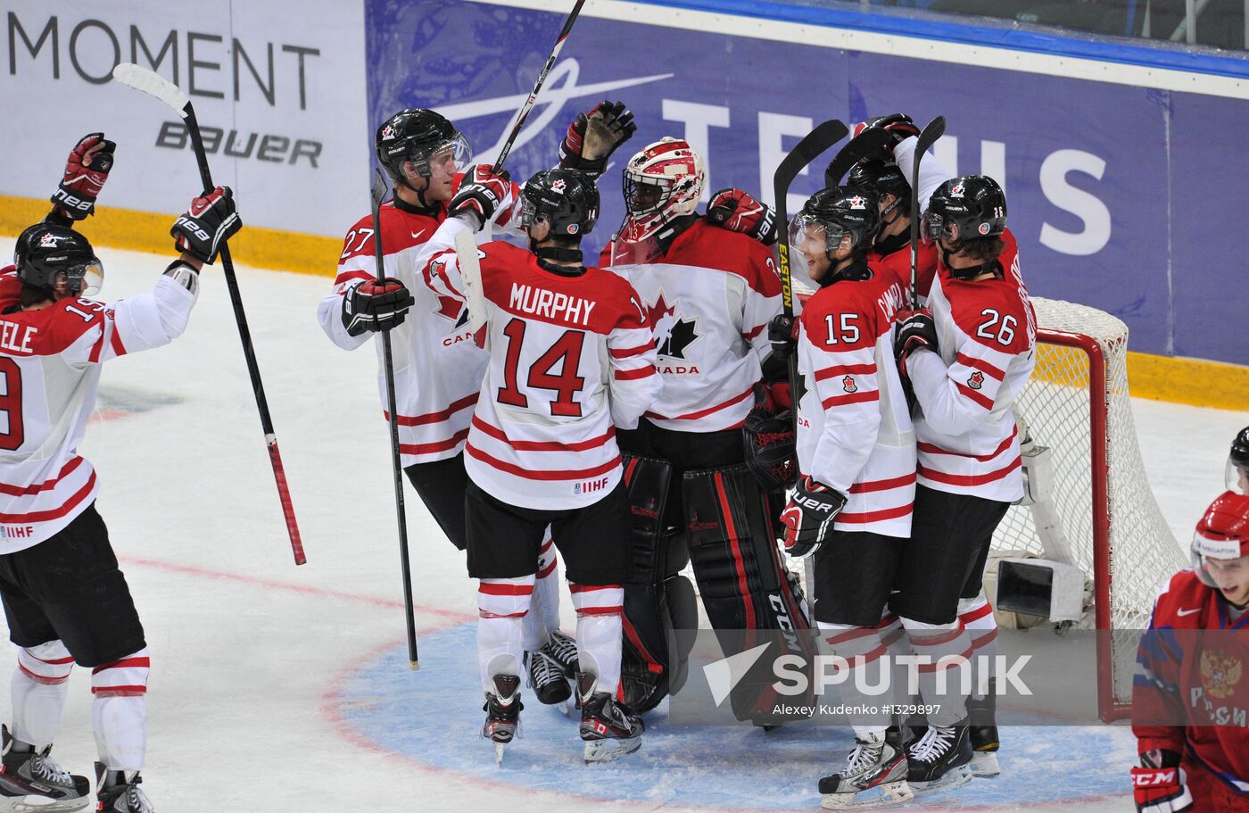 Hockey Youth World Championship. Russia - Canada