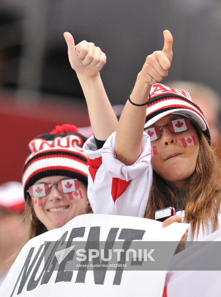 Ice Hockey U20 World Championship. Russia vs. Canada