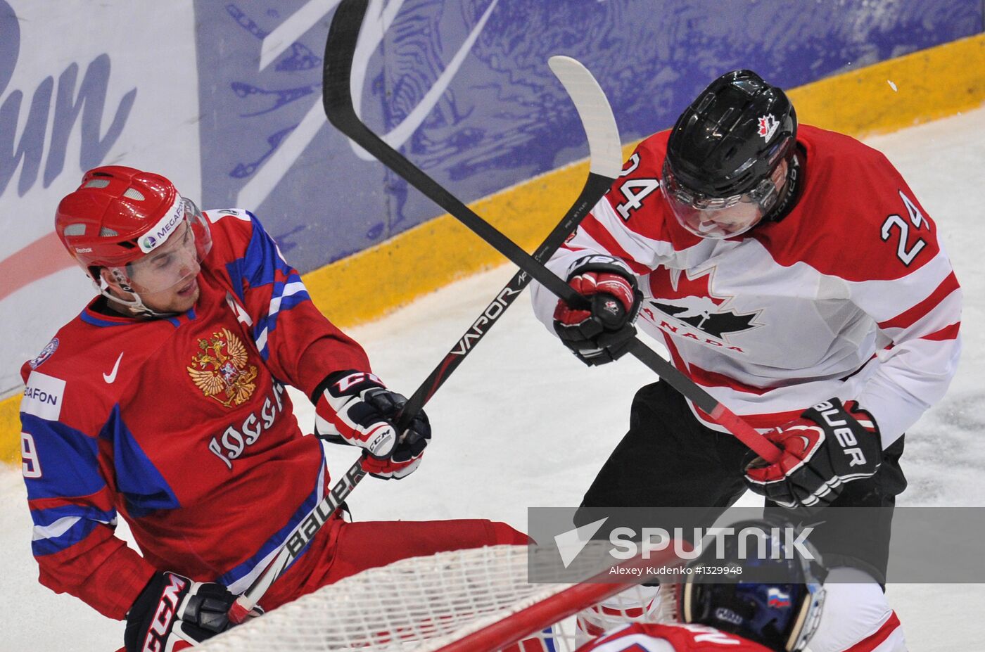 Hockey Youth World Championship. Russia - Canada