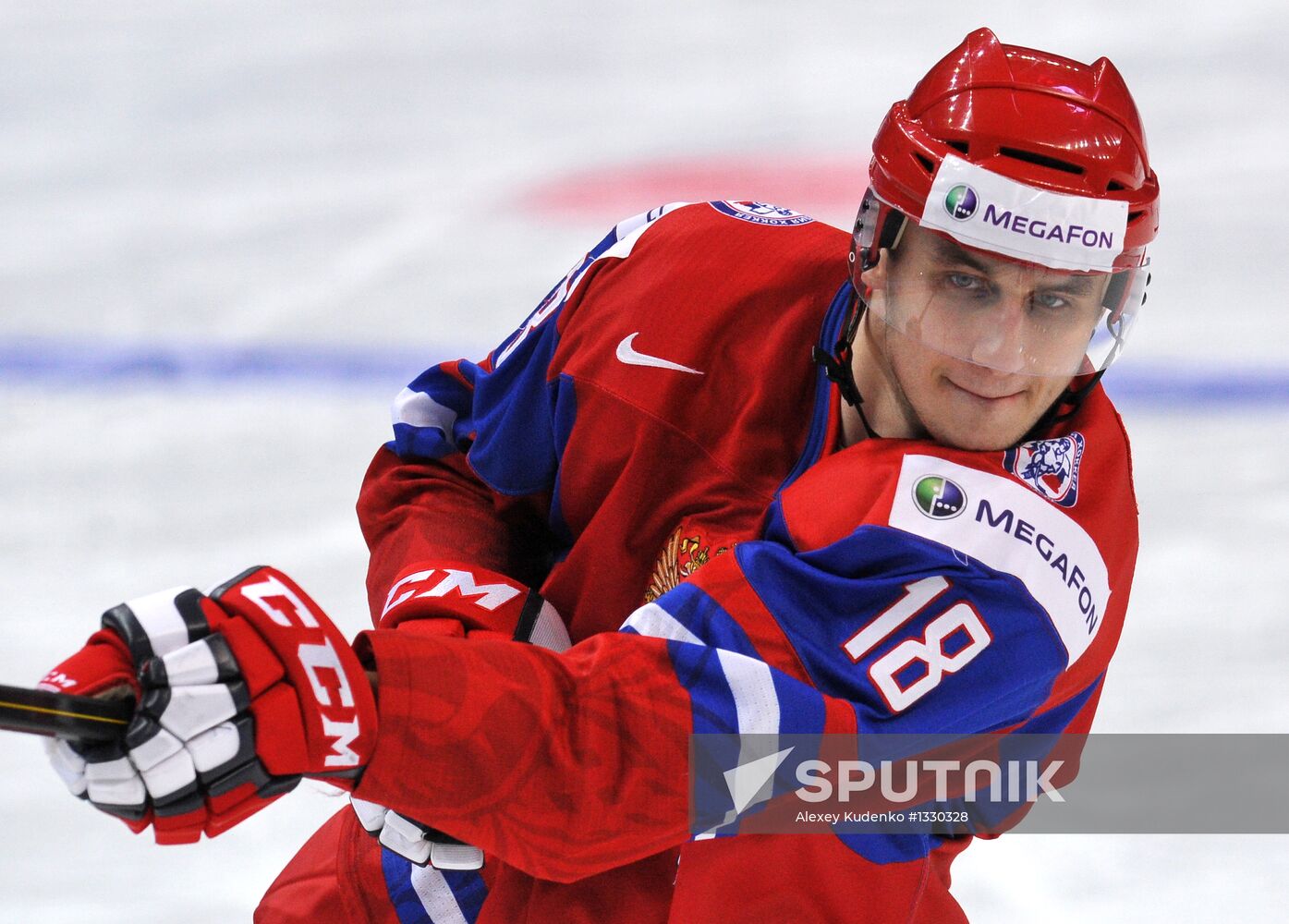 Hockey Youth World Championship. Quarterfinal Russia-Switzerland