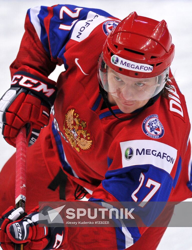 Hockey Youth World Championship. Quarterfinal Russia-Switzerland