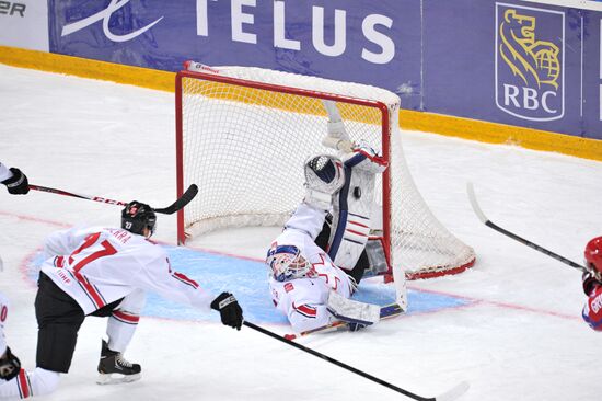 Hockey Youth World Championship. Quarterfinal Russia-Switzerland