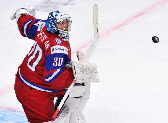 Hockey Youth World Championship. Quarterfinal Russia-Switzerland