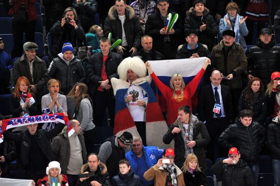 Hockey Youth World Championship. Quarterfinal Russia-Switzerland