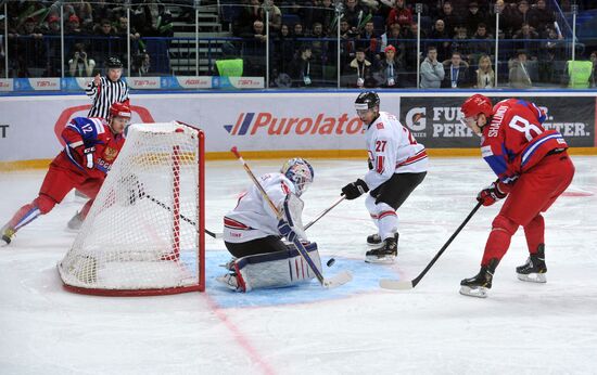 Hockey Youth World Championship. Quarterfinal Russia-Switzerland