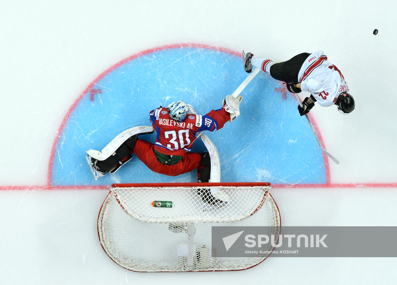 Hockey Youth World Championship. Quarterfinal Russia-Switzerland