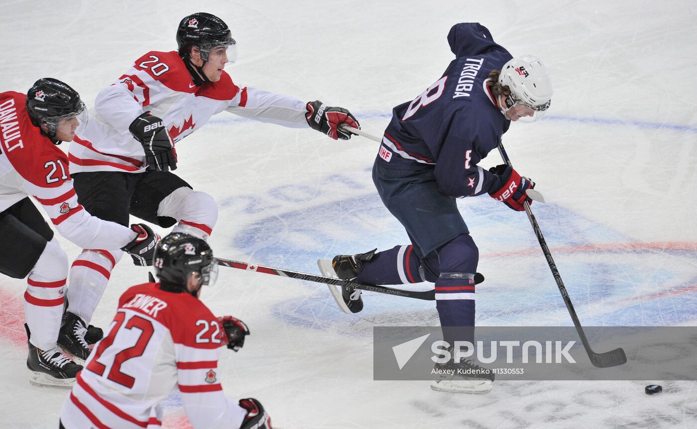 World Junior Ice Hockey Championships. Semifinals