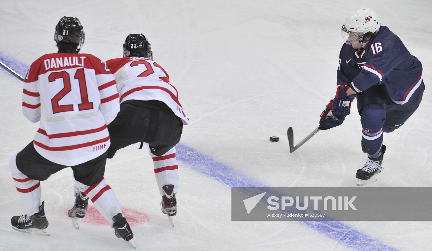 World Junior Ice Hockey Championships. Semifinals