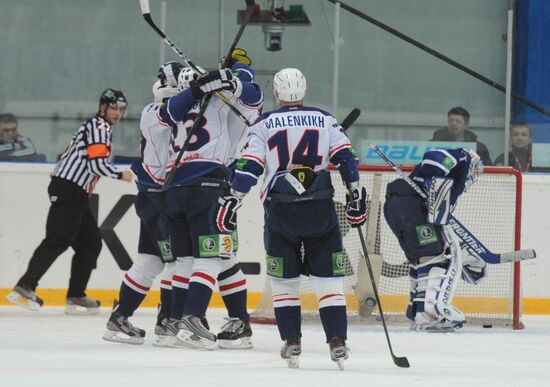 Kontinental Hockey League. Dynamo (Moscow) vs. Torpedo