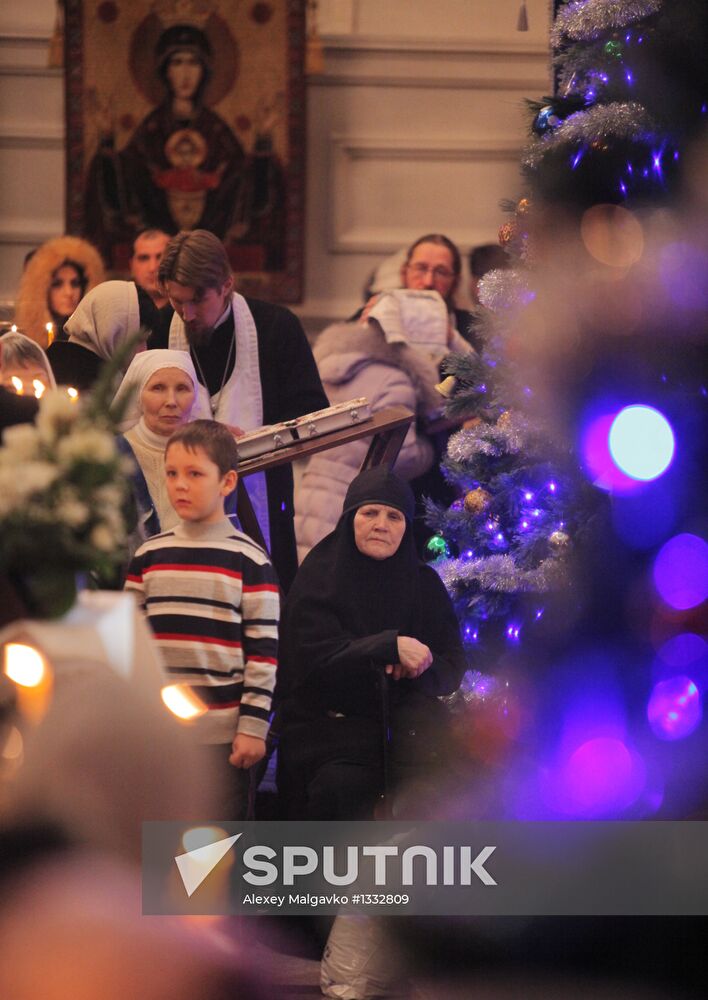 Celebrating Orthodox Christmas in Omsk