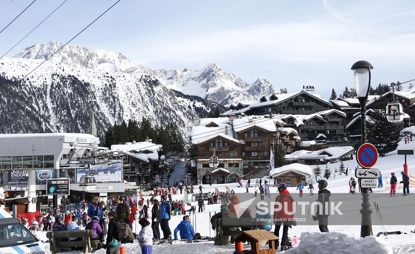 Winter holidays at Courchevel ski resort