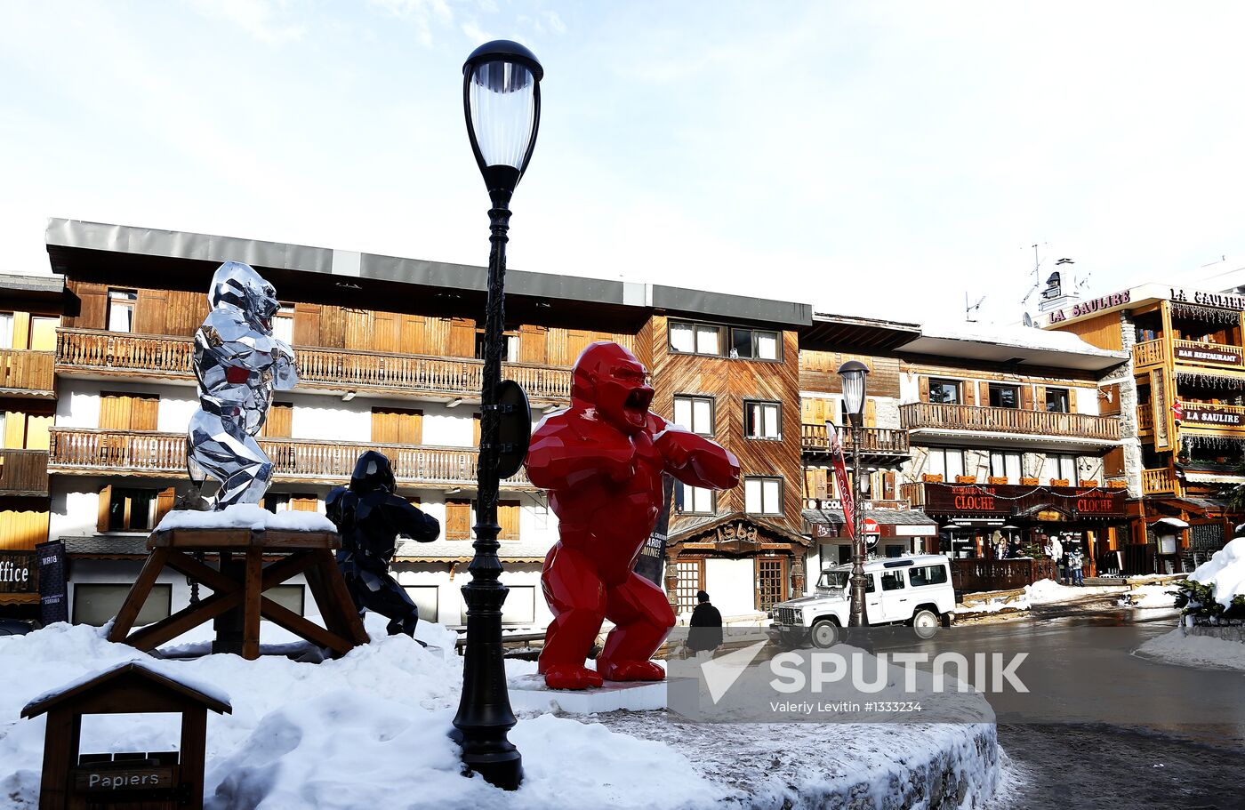 Winter holidays at Courchevel ski resort