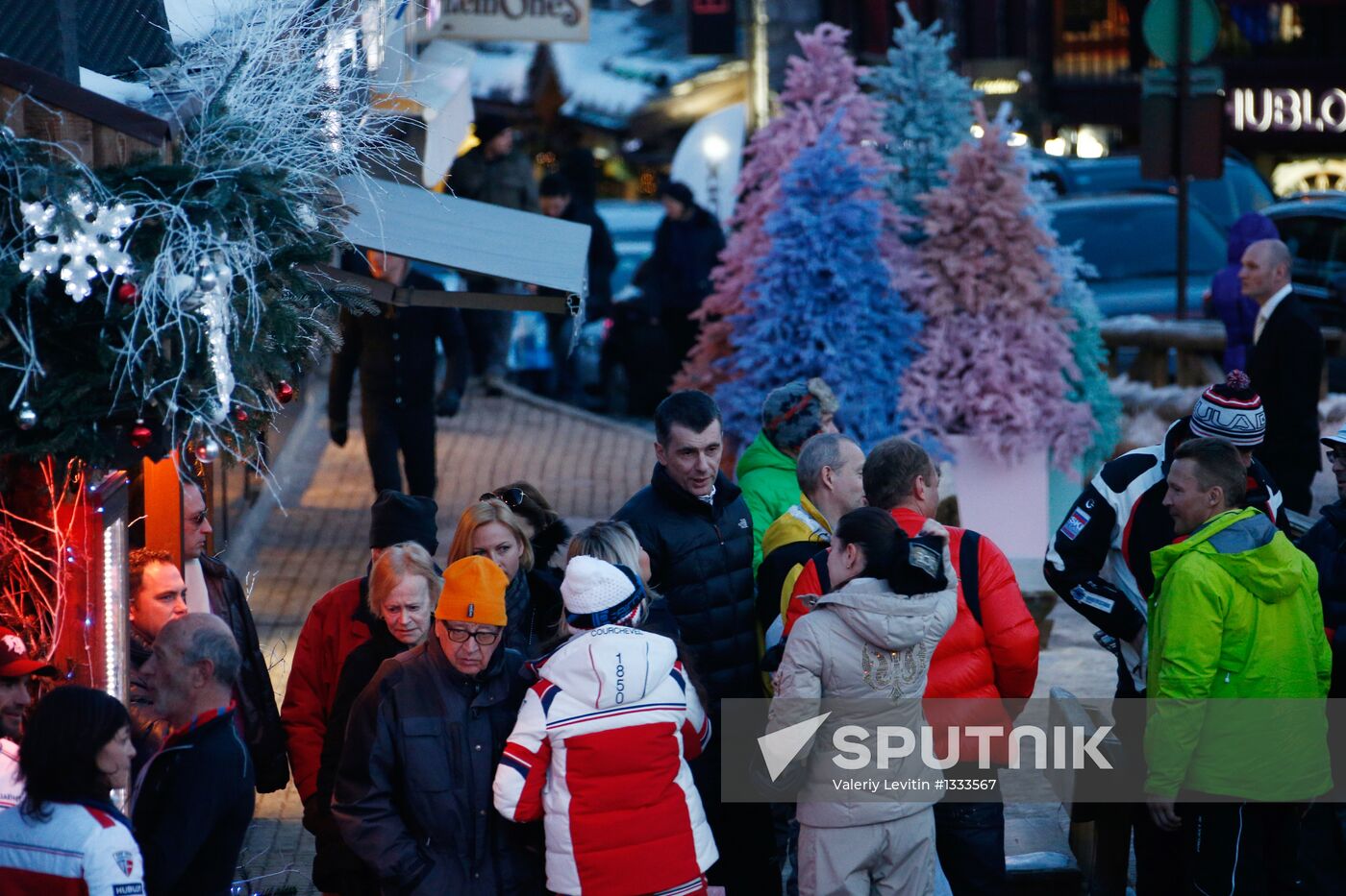 Winter holiday in Courchevel, France