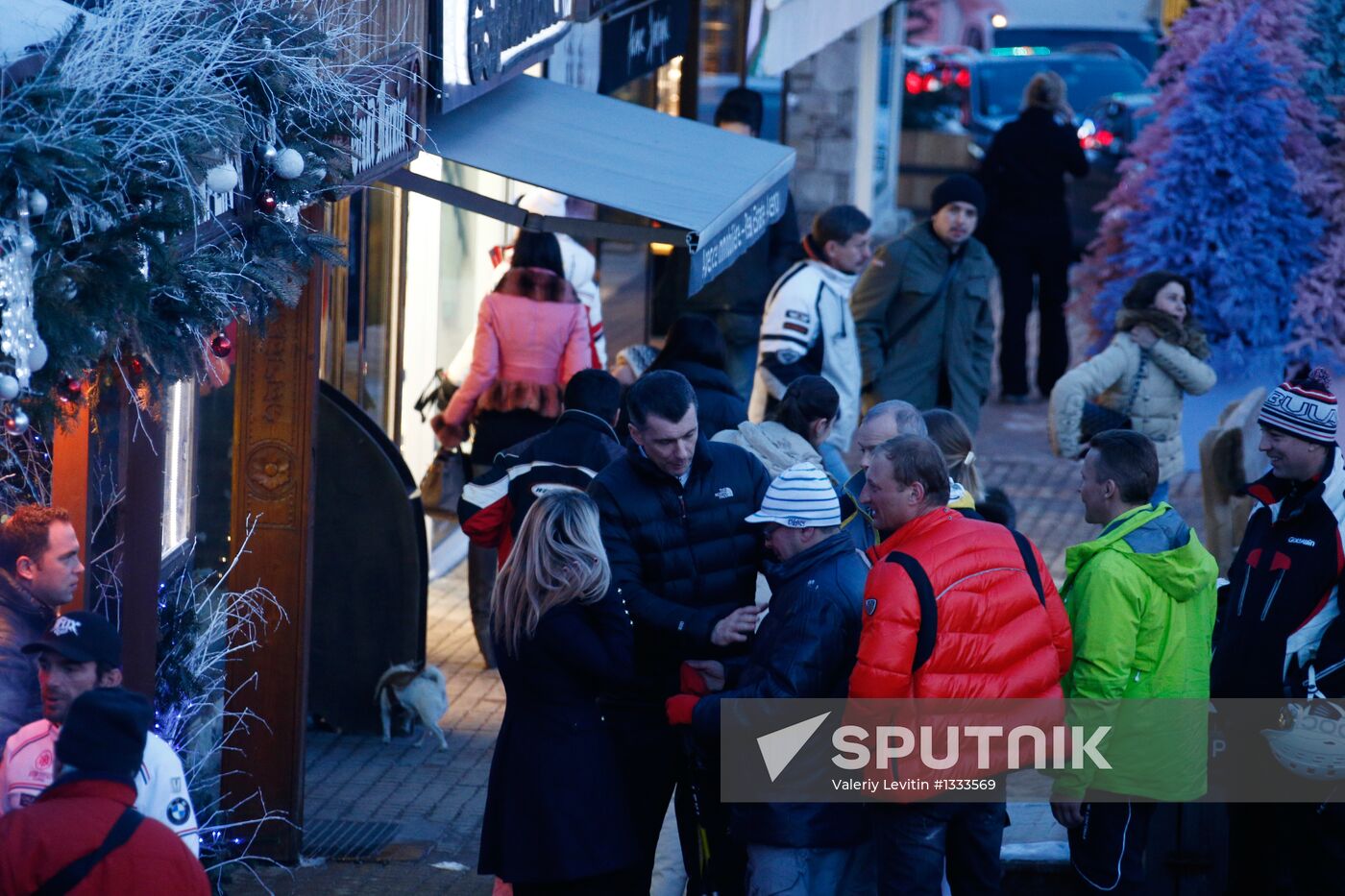 Winter holiday in Courchevel, France